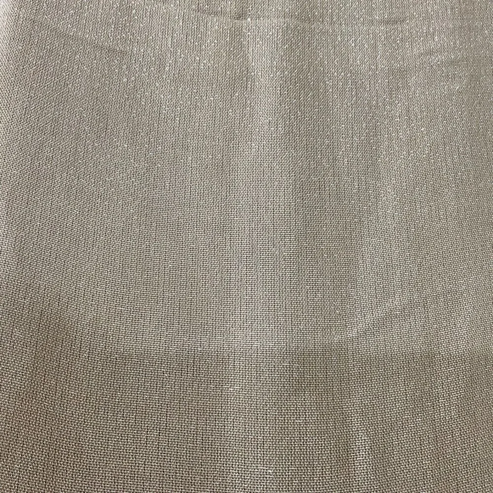 NWT Chicos Women’s OS linen blend Scarf Wrap Beige fringe multipurpose Holiday